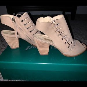 Paul Green Mindy Heel Sisal Nubak